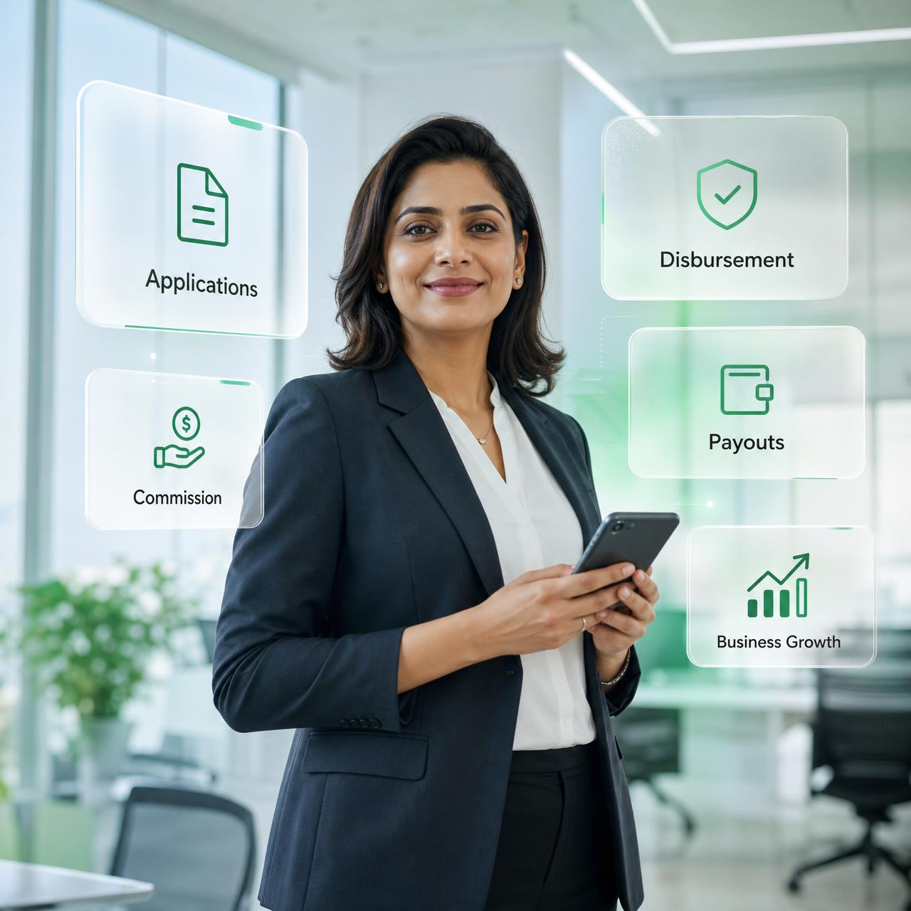 A Digital Partner using the CredLyf platform to manage applications, commissions and payouts